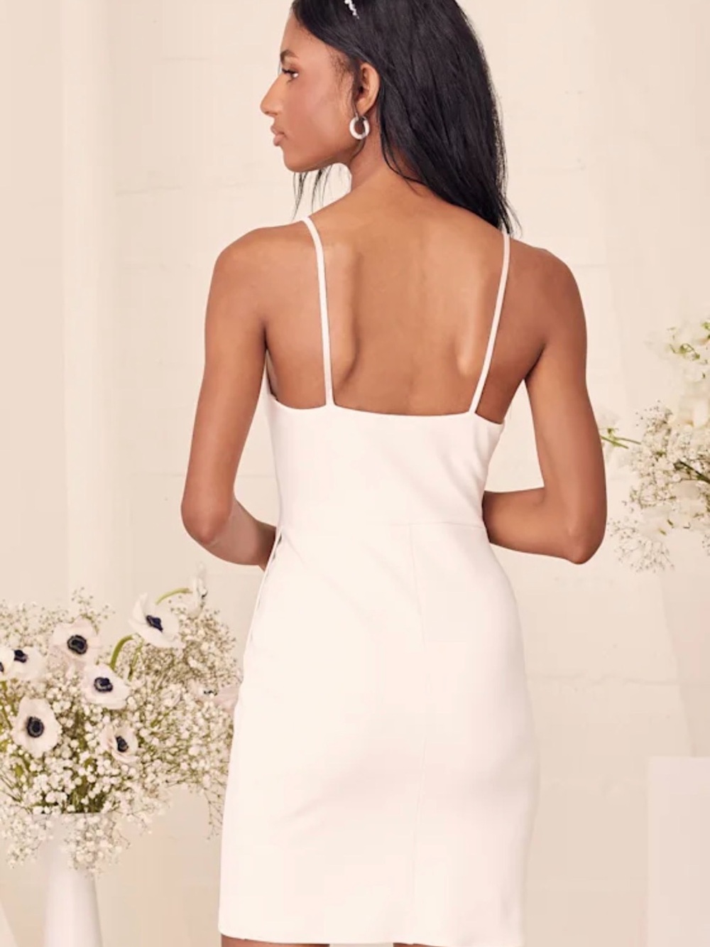 Lulus Forever Your Girl Bodycon Dress - White - Picture 6 of 6